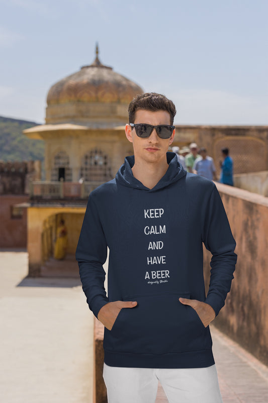 Hoodie - Kapuzenpullover | Keep calm and have a beer