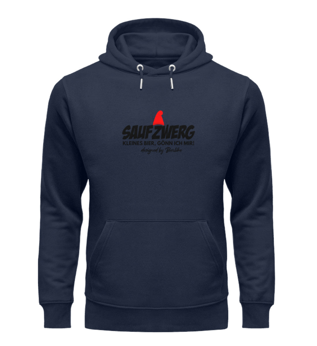 schwarzer Hoodie 